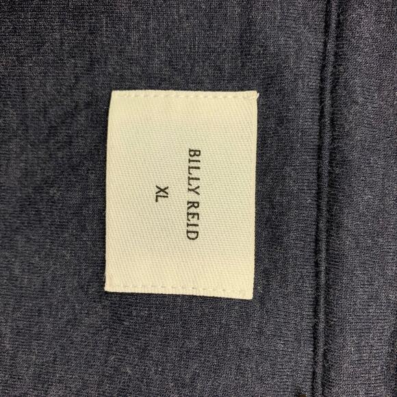 BILLY REID Size XL Navy Cotton Polyester Shirt Jacket - Picture 5 of 6